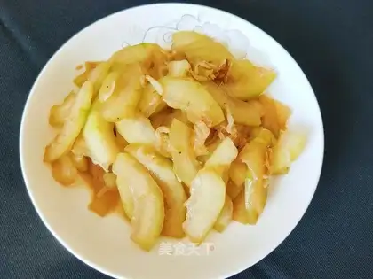 Shrimp peeled melons