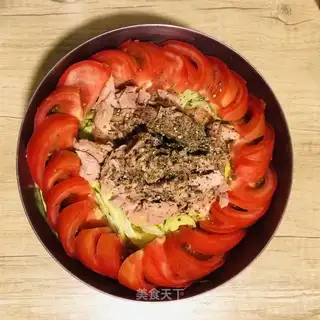 Tuna vegetable salad