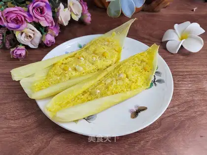 Fresh corn cake
