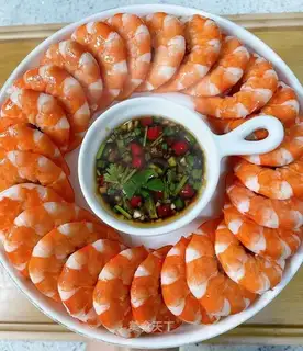Shrimp burning