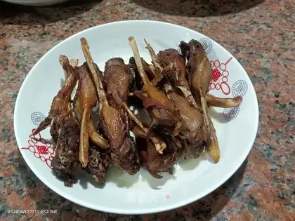 A duck's jaw