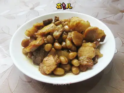 Peanut rice back in the pot