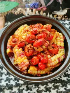 Shrimp-tailed corn