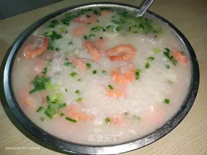 Shrimp congee