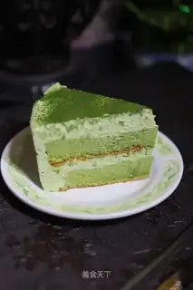 Tea mousse cake