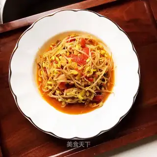 It's always bean sprouts
