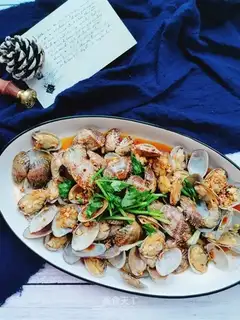 Frozen clams