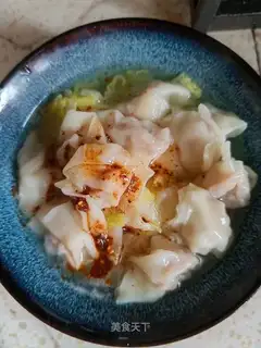 Blue soup