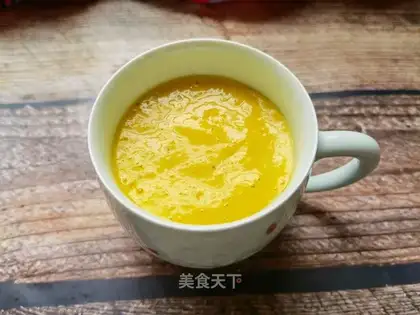 Banana mango oatmeal shake