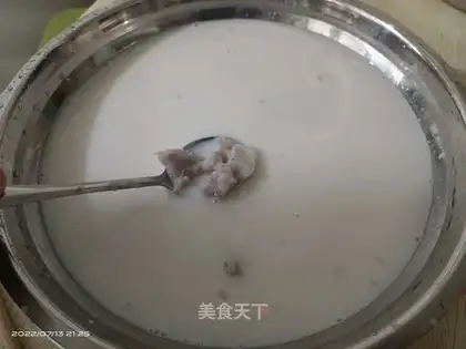 Potato coconut milk