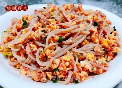 Shrimp, goose and egg