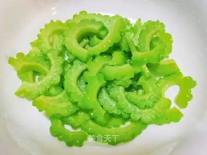 A cold, bitter melon