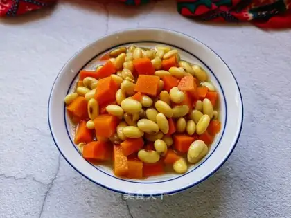 Soybeans and carrots