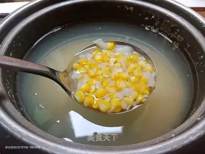 It's corn and horses