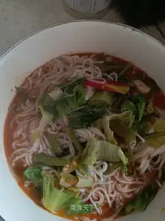 Beef pepper rice powder