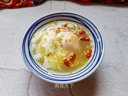 Cinnamon wine and eggs