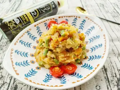 The potato salad
