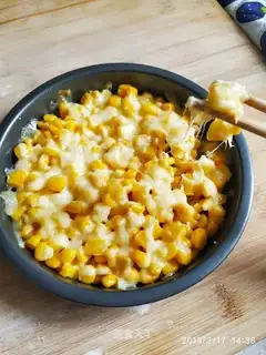 Roasted cheese corn