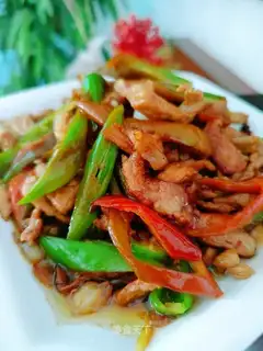 Chili fried meat
