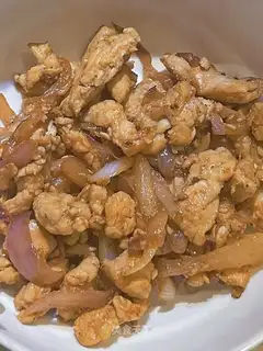 Onion fried chicken