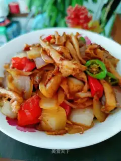 Fired squid