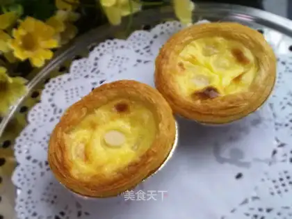 yam egg tarts