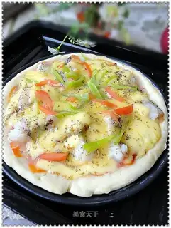 Italian cod pizza