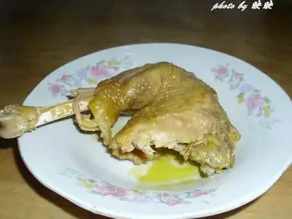 Zero difficulty hand-shredded salt-roasted chicken