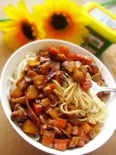 noodles with bean