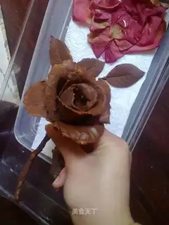 Chocolate roses