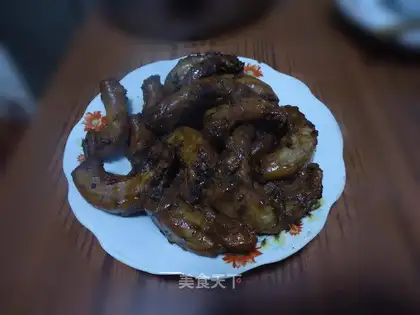 Cola chicken neck