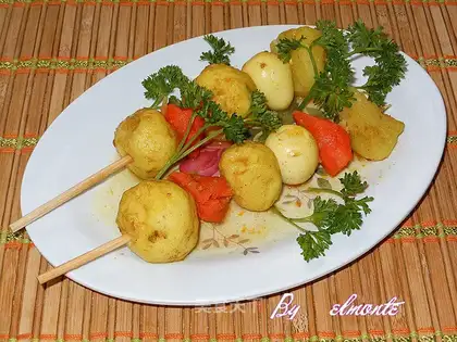Curry fish eggs