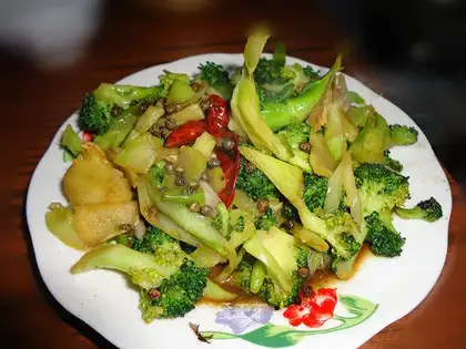 Spicy broccoli