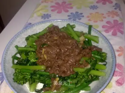 stir-fried beef with cabbage
