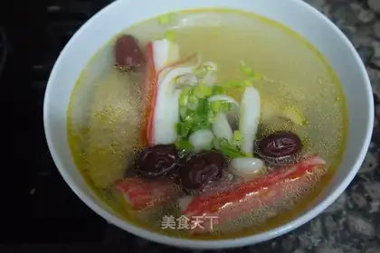 Warm stomach soup