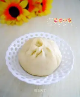Kohlrabi steamed buns