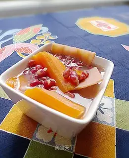 Red bean powder kudzu soup