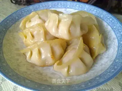Corn, vegetable and pork dumplings