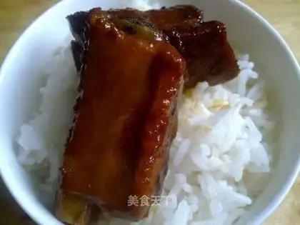 braised pork ribs