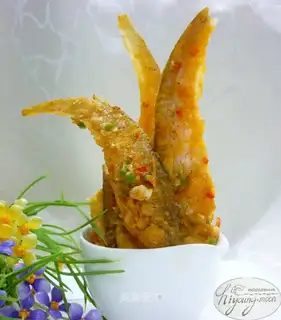fried saury