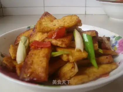Braised tofu with tomato