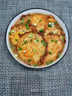 Soy sauce and eggs