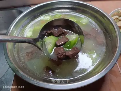 Smelt duck soup