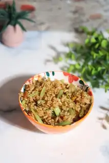 Scrambled rice