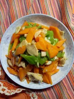 Carrot fried chicken
