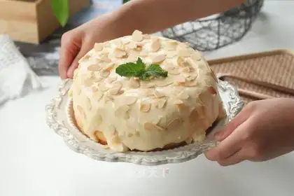 Slurped sea salt cap cake