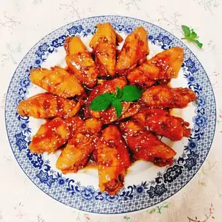 Coke chicken wings