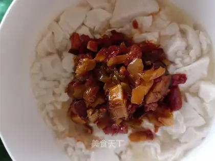 Spicy tofu brain