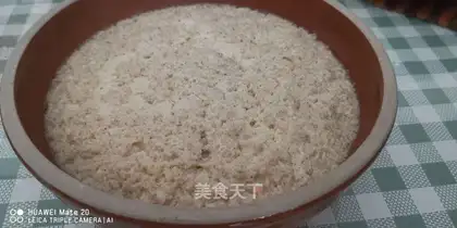 Meatloaf steamed eggs