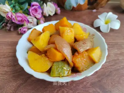 Pumpkin pumpkin. Potato
